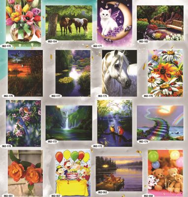 Cartes de souhaits Jumbo 9x12